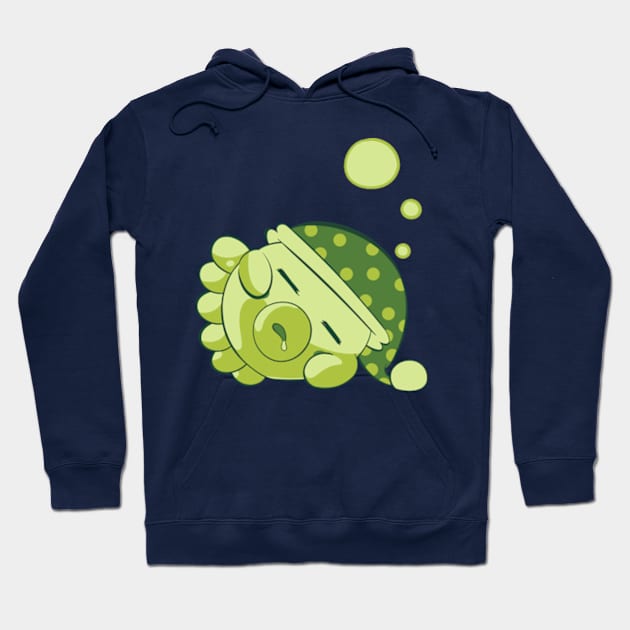 Sleepy Tako Hoodie by tastelesssandwiches